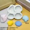 Molde de Silicona de Chocolate con Forma de Concha de Vieira para Macarons Decoración de Pastel Oceánico Mousse Molde para Helado Yeso Vela