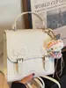 Mochila Coreana Simple de Color Sólido para Mujer, Nueva Colección Primavera 2026, Bolso de Hombro Texturizado de Moda, Bolso de Mano Dulce