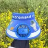 Chapéus de Verão para Homens, Mulheres e Crianças, Chapéus de Sol com Proteção UV para Exterior, Chapéus de Sol Cartoon com Top Aberto, Chapéus de Sol para Bebês