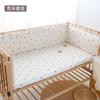Berço cama cerca saco macio Classe a algodão cama infantil anti-colisão almofada recém-nascido bebê costura cama cercar gabinete