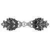 Nuevo Clip de Hebilla de Suéter Estilo Chino de 4 Piezas Clip de Chal Clip Vintage de Pluma Hueca Clip para Cuello de Cardigan Cheongsam Clip para Chal