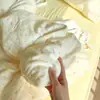 Algodón Puro de Grado A Hilo de Doble Capa Grado Materno e Infantil Juego de Ropa de Cama de Cuatro Piezas Sábana de Cama con Dibujos Animados Estilo de Dibujos Animados Estilo Pequeño Aroma