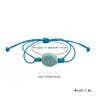 Pulseira de Peixe Cerâmico Tecida Estilo Novo Simples Transfronteiriça Estilo Europeu e Americano Joia Criativa de Praia para Homens e Mulheres