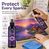 Sellador Especial para Pintura de Diamantes Kineshinex, Líquido Protector de Sellado de Superficie, Fija los Diamantes para Evitar que se Caigan, Etc.