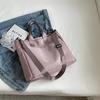 Bolsa Grande de Tecido de Nylon Novo Estilo 2026 Verão Casual Versátil Bolsa de Mão Tote Bolsa de Ombro Transversal Grande Capacidade Feminina