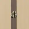 Manija de Puerta de Madera Maciza de Hotel de Alta Gama Manija de Puerta Corredera de Salón de Banquetes Club Diseño Tallado de Lujo Ligero Manija de Estilo Minimalista