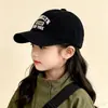 Boné de Baseball para Crianças, Meninos e Meninas, Chapéu de Sol de Bebê para Primavera e Outono, Chapéu de Sol Azul Marinho, Chapéu Versátil Estilo Coreano, Boné