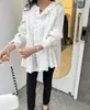 Camisa Retro Francesa Holgada
