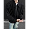 Chaqueta Ejecutiva para Hombre Joven Primavera y Otoño Limpia y Ajustada para Pareja Chaqueta Americana Detroit Holgada con Solapa Top