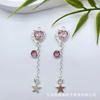 Colgante de Aleación Lazo Estrella Luna Amor Flor DIY Hecho a Mano Aretes Pulsera Collar Accesorios Material