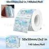 Nuevo Producto Rollo de Pegatinas Térmicas Autoadhesivas Redondas Papel de Etiqueta para Impresión Térmica Láser Phomemo M110 En Stock
