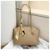 Bolsa Tote de Grande Capacidade 2026 Novo Estilo Bolsa de Ombro Versão Coreana Cor Sólida Bolsa Feminina Nicho Versátil para o Dia a Dia Bolsa de Axila Bolsa Feminina