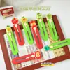 Cuchillo de utilidad serie manzana de dibujos animados lindo, tamaño pequeño portátil, cuchillo para abrir cajas, cuchillo para cortar papel de manualidades para estudiantes