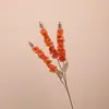 Flor de jacinto de simulação de 3 ramos arranjo de flores para guia de caminho de casamento flor de seda floral para hotel loja paisagismo roupa macia