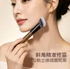 Fábrica de Origem Pincel Chanfrado para Blush Pincel Único para Contorno Cerdas Macias Ferramenta de Maquiagem Portátil Cangzhou Pincel de Maquiagem