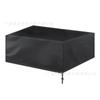 Amazon Venta Caliente 789 Mesa de Billar de Pie Cubierta Antipolvo Cubierta Impermeable Tela Oxford Negra 210D Cubierta de Billar