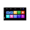 Reproductor MP5 para coche de 7 pulgadas HD 7023 de doble DIN para coche Bluetooth pantalla de reversa MP4 sin pérdida MP3