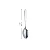 Juego de Cubiertos de Acero Inoxidable Transfronterizo para Hoteles, Cuchillos y Tenedores para Bistec, Cucharas Soperas, Cucharas de Postre para Restaurantes, Tenedores para Pasteles, Juego de Cubiertos con Mango Puntiagudo