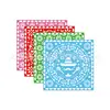 Suprimentos de Decoração de Festa de Aniversário Temática Mexicana Colorida Transfronteiriça e Conjunto de Louças para Festa de Carnaval