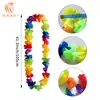 Guirnalda Kaifeng Party Hawaii a Todo Color 40 cm Traje de Falda de Hierba de una Sola Capa Vestido para Vacaciones en la Playa