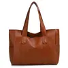Bolso de Hombro de Moda de Alto Nivel Estilo Nuevo Transfronterizo, Bolso Tote Grande de Capacidad Simple Retro para el Trabajo, Bolso de Mano Texturizado para Mujer