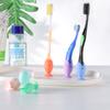 Nuevo Soporte de Silicona para Cepillo de Dientes, Mesa de Lavabo, Succión Sin Costuras, Estante de Almacenamiento para Cepillos de Dientes, Impermeable, Soporte para Cepillos de Dientes sin Perforaciones