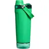 Copo Térmico de Aço Inoxidável 304, Copo Misturador Fitness Multifuncional para Homens e Mulheres, Garrafa de Água Esportiva Portátil para Exterior, Portátil para Montagem em Carro