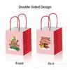 KZ148 Comercio Exterior Árbol de Navidad Alce Muñeco de Nieve Fiesta DIY Billete de Dólar Dibujar Bolsa de Dinero Caja Sorpresa Bolso de Mano