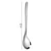 Colher Estendida de Aço Inoxidável Colher de Sobremesa Doméstica Colher de Sopa Colher Colher de Sorvete Colher para Misturar Café Logo a Laser