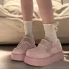 Elegantes Zapatos Cerrados de una Sola Correa 2026 Zapatos Slip-On de Moda Europeos y Americanos para Combinar con Faldas Versátiles Zapatos Mary Jane
