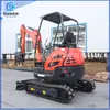 Excavadora compacta de orugas transmisión hidráulica excavadora de ingeniería trituración equipo mecánico multifuncional