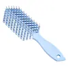 Nuevo peine curvo grande calado transfronterizo para hombres y mujeres, para peinado voluminoso, cabello liso y masaje, peine de espina de pescado