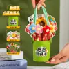 Regalo del Día del Maestro para maestros: ramo creativo, portalápices, juego de girasol tejido a mano, adorno de bolígrafo rojo, pequeño regalo