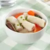 2,5kg Mini salsichas para fondue, Oden, fondue picante, churrasco, espetinhos fritos, etc