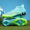 Zapatos de Fútbol Transfronterizos para Niños con Tacos TF de Tacos Largos para Niños y Niñas, Modelos Nuevos para Niños Mayores y Estudiantes de Primaria, Al por Mayor en Stock para Exportación