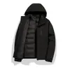 Chaqueta de plumón impermeable para hombre y mujer, tres en uno, repelente al agua, desmontable, para invierno, exterior, montañismo, esquí, ropa, estampado