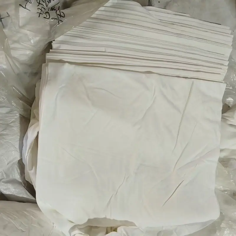 漂白刀口布 工业大块吸水吸油去尘清洁碎布擦机布工业抹布
