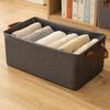 Caja de Almacenamiento Catiónica, Organizador de Ropa y Pantalones de Gran Capacidad para Armario, Cesta de Almacenamiento Plegable, Caja de Almacenamiento Portátil de Mano