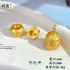 Ni Xin Feito à Mão Alta Retenção de Cor Brilhante com Pedras de Diamante Pingente de Cabacinha Sachet Tigre da Sorte Pedra Olho de Tigre Colar Novo Estilo Chinês Corrente de Suéter