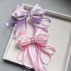 Acessório de Cabeça Antigo Hanfu Fita Grampo de Cabelo Parte de Trás da Cabeça Laço Vermelho Franja Super Fada jk Acessório de Cabeça Feminino