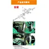 Ferramenta de desmontagem de rolamento de cubo de roda de 72 mm adequada para ferramenta de desmontagem de rolamento Volkswagen extrator removedor de rolamento