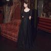 Vestido de Noche Negro Modelo Nuevo 2026 Estilo Francés Vestido Largo Efecto Adelgazante Traje para Graduación Anfitrión Desempeño