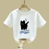 2506# roupas infantis meninos e meninas camiseta de manga curta jaqueta de verão infantil 2025 verão novo meninos algodão meia manga