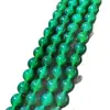 Pulseira de Ágata Verde Natural com Contas Semi-Prontas Acessórios para Joias DIY Contas Soltas de Ágata Atacado Novo Estilo Chinês
