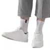 Meias Masculinas Longas de Algodão Outono e Inverno Quatro Estações Meias Masculinas Desodorantes Absorventes de Suor Meias Sociais Versáteis Moda