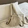 Bolsa de Pelúcia Feminina 2026 Nova Tendência Outono Inverno Popular Bolsa de Ombro Único para Axila Versátil para Trabalho Deslocamento Bolsa Transversal