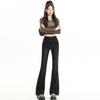 Corpo em Formato de Pera Jeans Flare Emagrecedor Primavera 2025 Garota Quente Estilo Coreano Calças Flare Roupas Femininas da Moda
