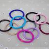Joker de moda color negro anillo para el cabello accesorios para el cabello de damas tocado joyería tienda de 2 yuanes regalos Taobao pequeños regalos venta al por mayor