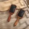 Una Variedad de Peines con Bolsa de Aire de Sándalo, Peine de Sándalo con Cabeza de Masaje de Cojín de Aire Peine para Meridianos del Cuero Cabelludo Peine Portátil para Alisar el Cabello
