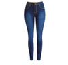 Otoño 2019 Europeo y Americano Nuevo Amazon wish moda ajustados eaby elásticos AliExpress Pantalones skinny de mezclilla para mujer